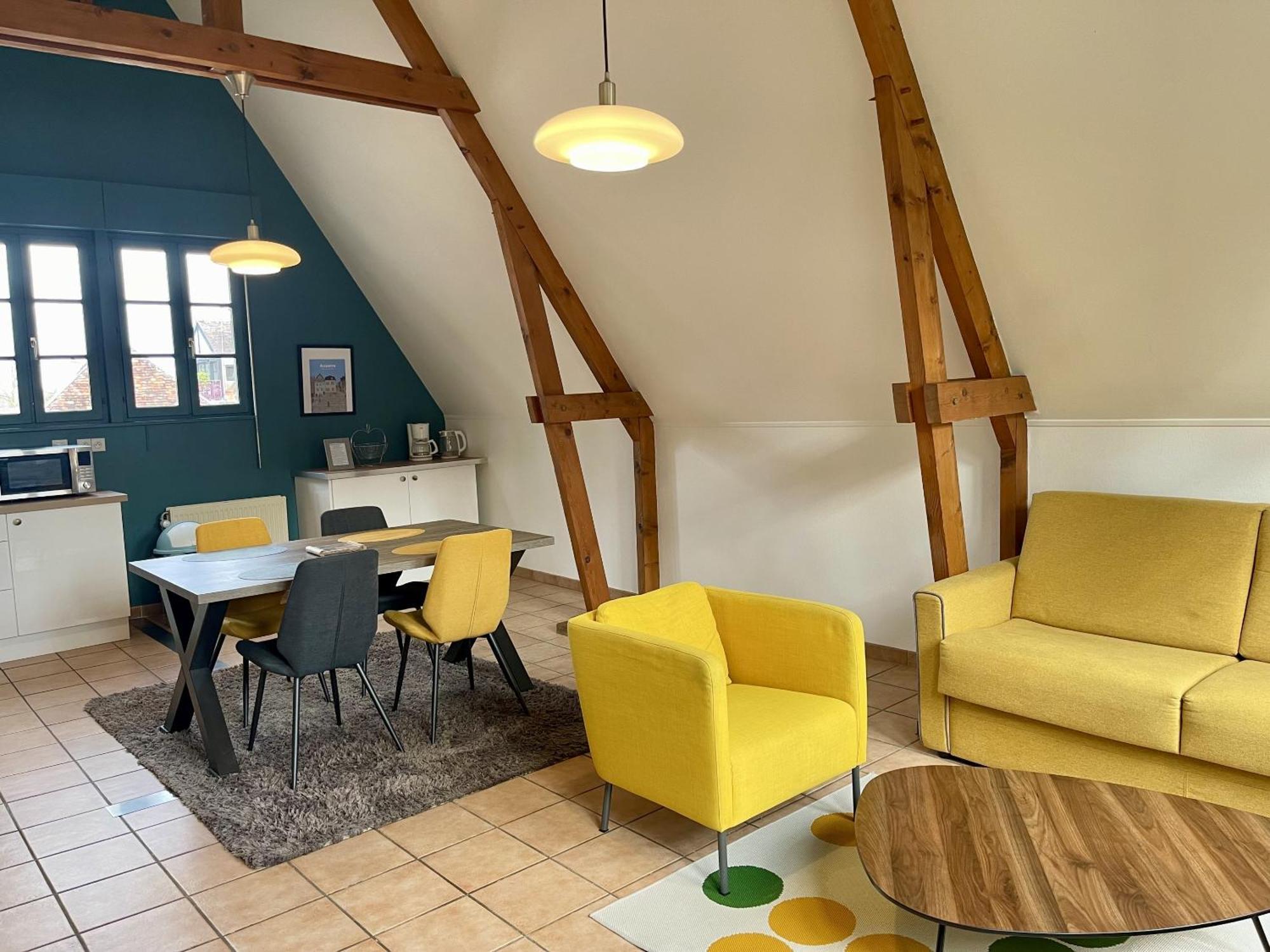 Appartement Le Saint-Nicolas Auxerre Les Quais Kültér fotó